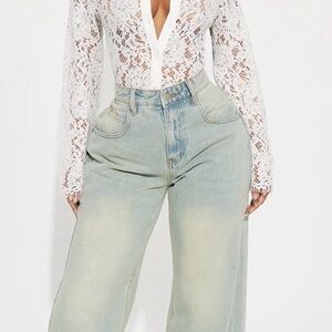 Stylish Women's Lace Shirt